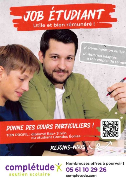 Job étudiant - Newsletter