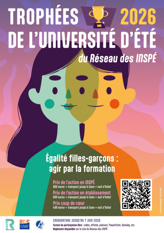 Affiche Trophées UE QR Code